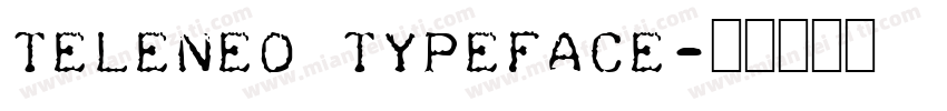 TeleNeo Typeface字体转换